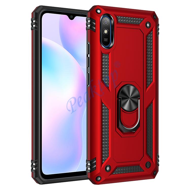 For Xiaomi Redmi 9AT Case Cover Magnet Holder Armor Rugged Military Shockproof Bumper Case for Xiaomi Redmi 9AT 9A T 9 AT for