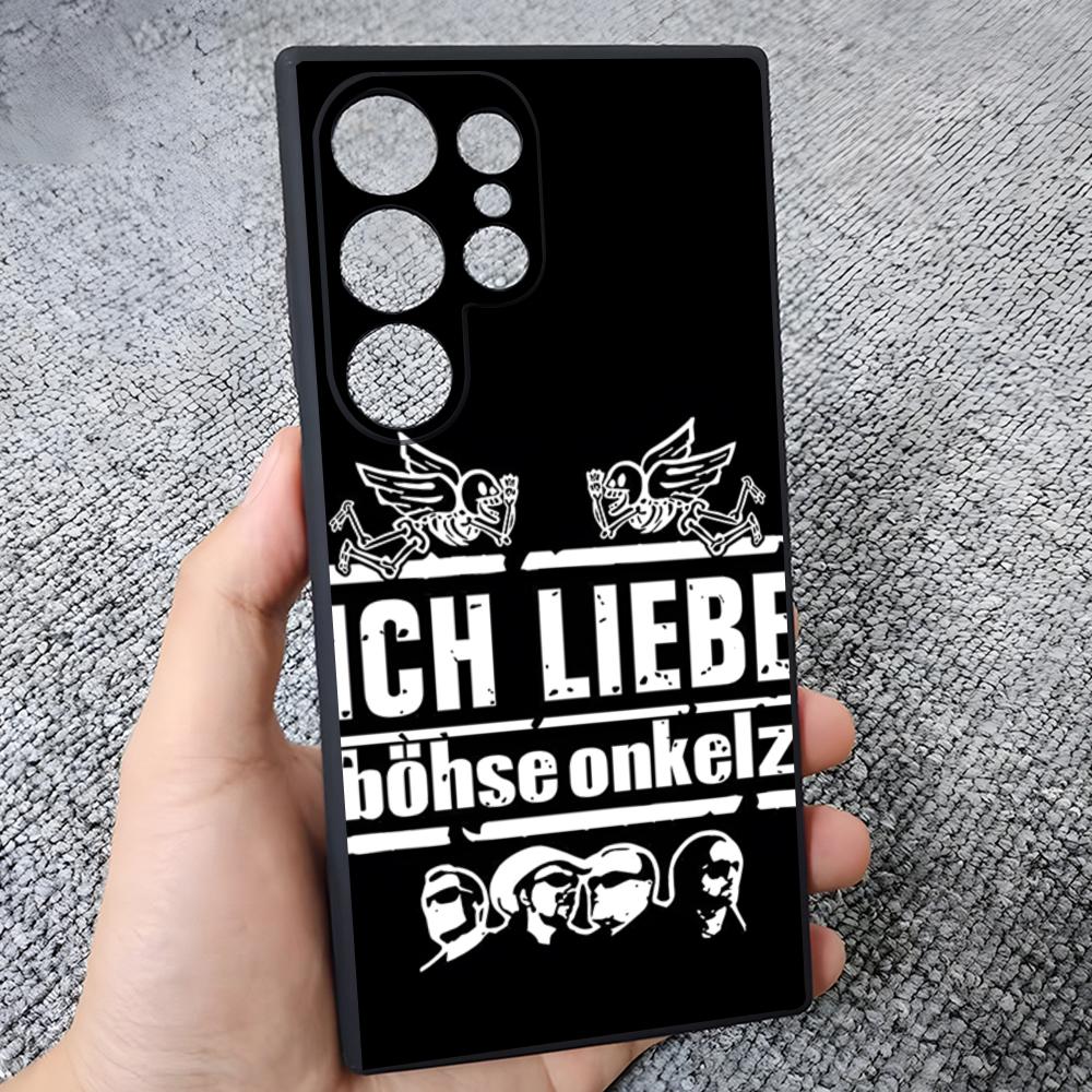 

B-Bohse O-Onkelz Band Phone Case For Samsung S25 Edge S24 S23 S22 S21 S20 Ultra Plus Fe Galaxy A54 A53 A34 A25 A16 Cover Samsung S24