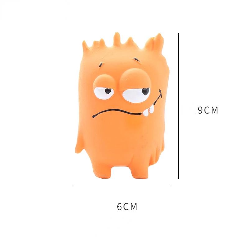 

Игрушка для жевания собак, игрушка-мяч для домашних животных, уход за зубами, мультяшный монстр с большим глазом, резиновый латекс, интерактивная дрессировка для щенков, товары для собак