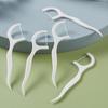 50Pcs/box Portable Disposable Dental Floss Stick Home Office High Elastic Dental Floss Sticks