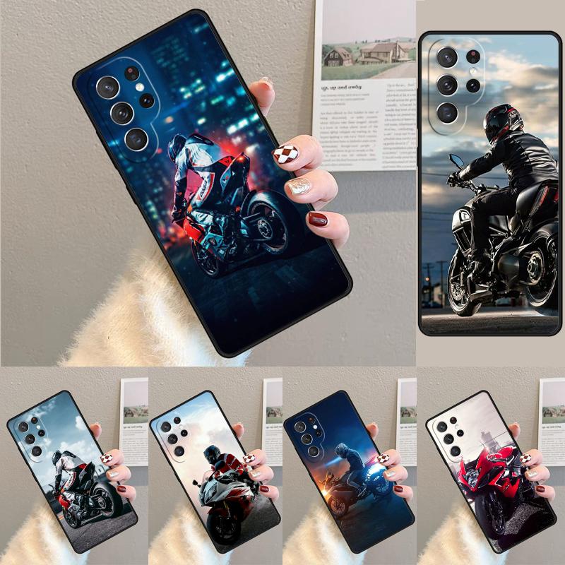 Cool motorcycle Phone Case for Samsung Galaxy note 10 pro S26 Ultra S23 S24 FE S25 S21 S22 PLUS shockproof Cove