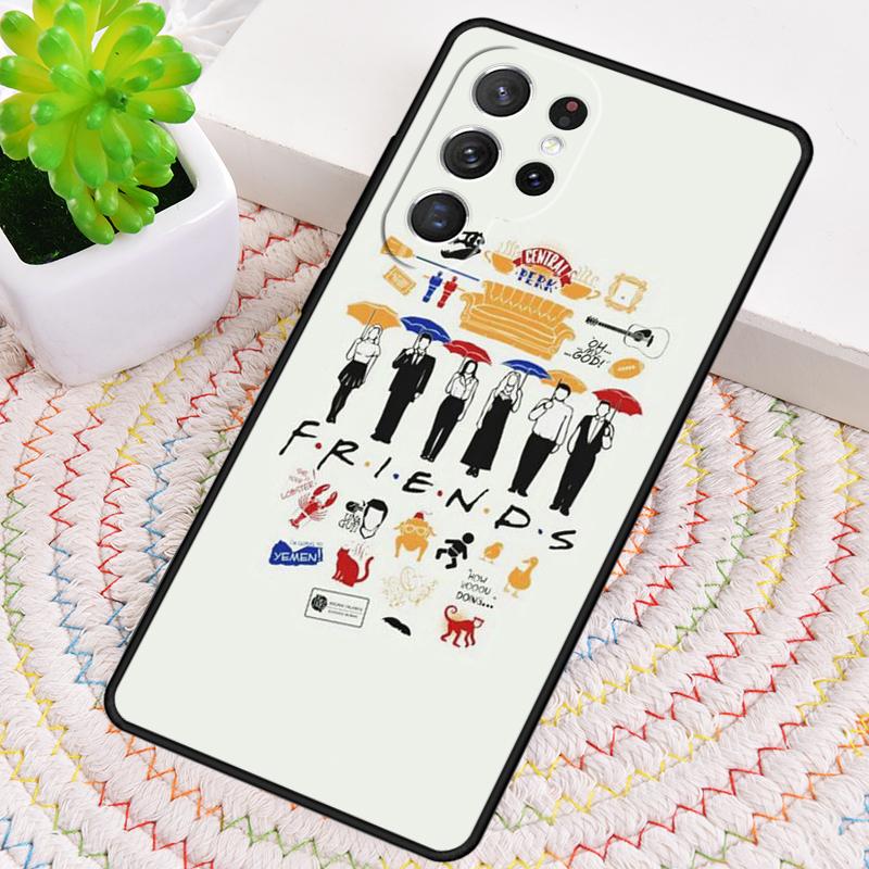 Central Perk Coffee friends tv show how you doin Phone Case for Samsung Galaxy note10 S26 Ultra S23 S24 FE S25 S22 PLUS Cover