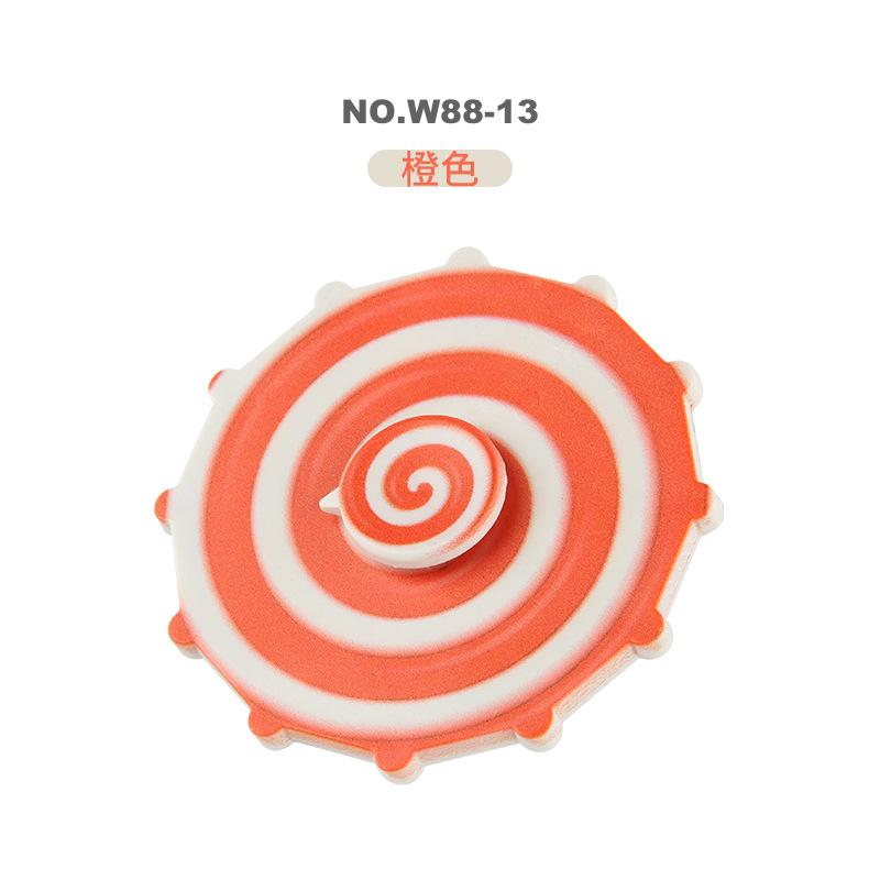 Новая странная декомпрессионная игрушка, леденец конфетного цвета, гироскоп для пальцев, двухсторонняя УФ-печать, вращающаяся пластина, гироскоп для пальцев, декомпрессия 25.6g