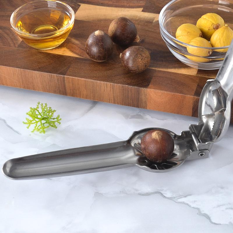 Stainless steel chestnut opener cross chestnut clip chestnut tool chestnut clip chestnut treasure peeler kitchen tool