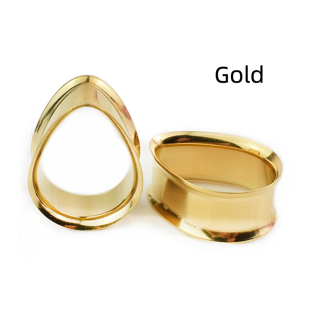 

8-50 мм в форме капли, ушные манометры, туннельные заглушки, носилки для ушей, украшения для пирсинга для женщин и мужчин 34mm