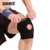 AOLIKES 1 Stück Kniebandage mit seitlichen Stabilisatoren & Patella-Gelpolstern zur Unterstützung bei Knieschmerzen für Kniepolster zum Laufen, Trainieren, Arthritis