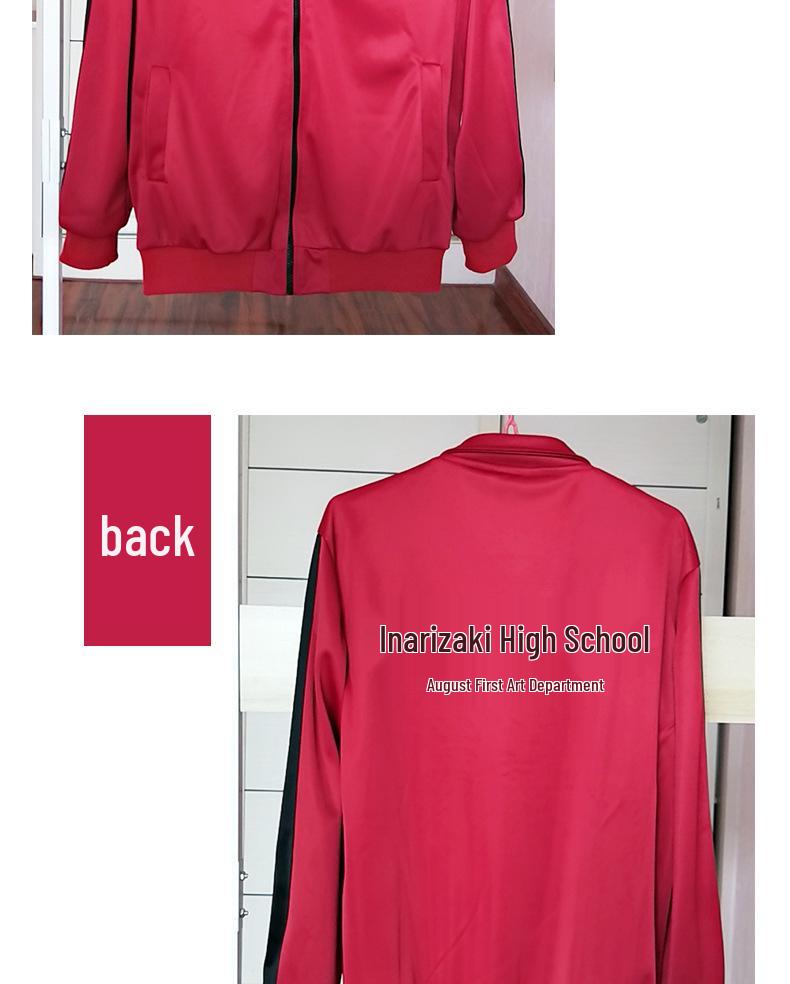 Haikyuu!! Volejbalový klub Cosplay Uniformy (Karasuno, Nekoma, Inarizaki, Fukurodani, Aoba)