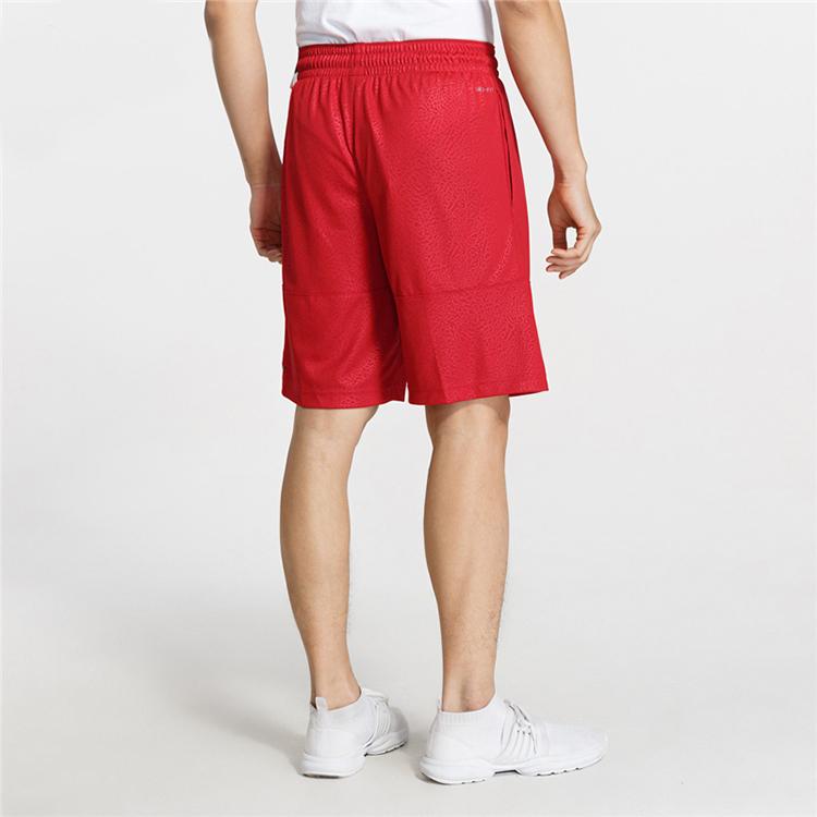 Jordan Burst Pattern Breathable Quick-Dry Basketball Shorts Men Bottoms Red CI0069-687