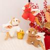 Adorable Chinese-Style Flying Horse Plush Toy Pendant - Year of the Horse Mascot Ornament Gift
