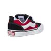 Vans Knu Skool Cushioning Durable Low-Top Walking Shoes Baby Shoes Black Red White VN000CYUBRR