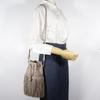 J&M Davidson Fringe Carnival Studs Handbag LMNC 1XX SCNP 951S 2WAYShoulder Gurege Leather Women Used