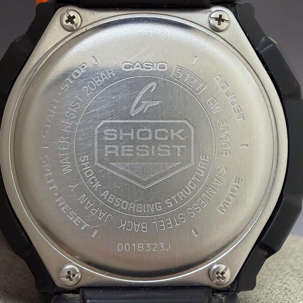 Used G-SHOCK GW-3000B-1AJF Sky Cockpit Solar Radio