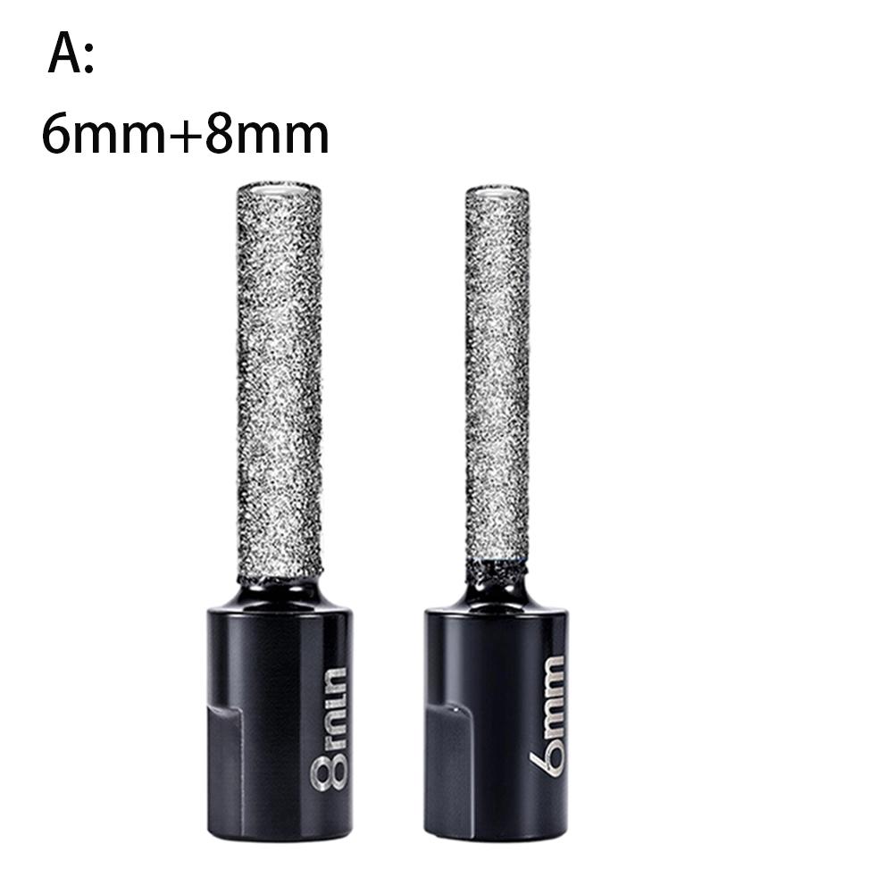 

2/3PCS Dry Diamond Drill Bit Set Dry Use For Tile/porcelain Tile/marblevitrified Tile/quartz Stone/glass Power Tool Accessories