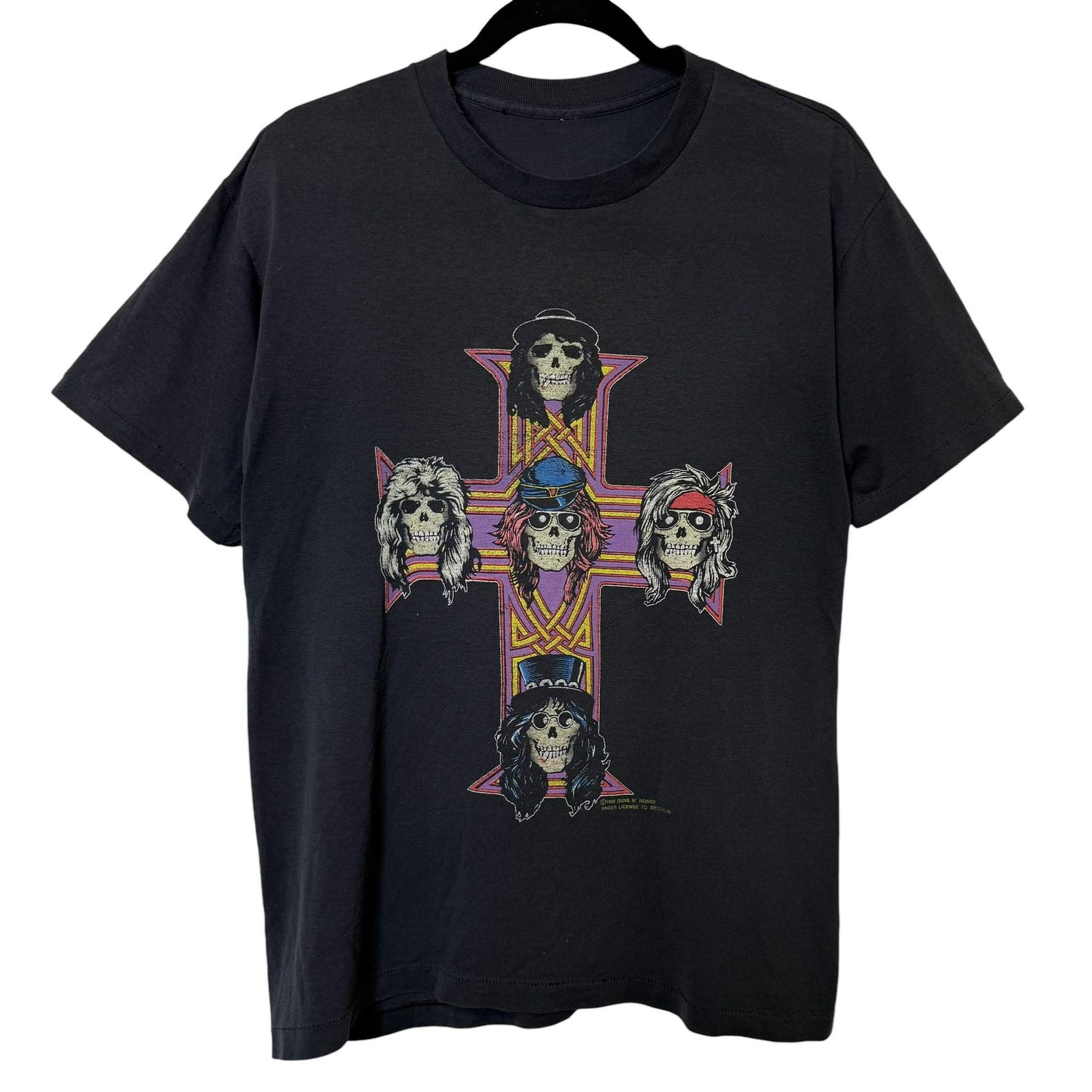 1989 Guns n Roses Appetite for Destruction T shirt Sz L (B2292) 3XL