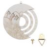 Hanging Calendar Wooden Rotatable Calendar Wall Mounted Living Room Decoration Home Supplies