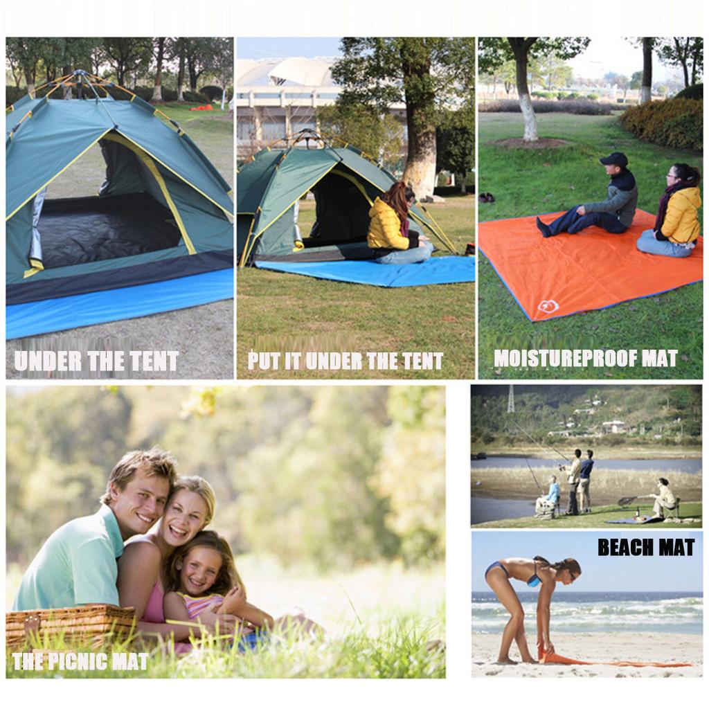 Beach Blanket Outdoor Picnic Blanket Large Sand Free Water Proof Beach Mat