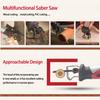 12V 2000mAh Cordless Electric Saw Lithium Reciprocating Saw for Wood Metal Cutting DIY Power Portable Jig Saws with Saw Blades