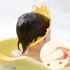 Elegant Crown Design Adjustable Bathing Cap Waterproof Reusable Hair Protector for Women Men and Family Care