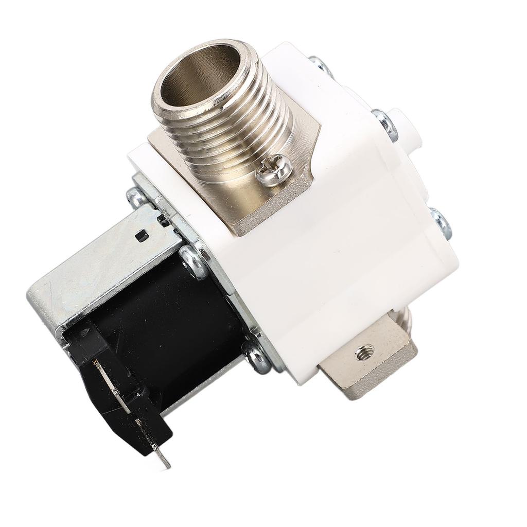 Electric Solenoid Valve 12in Thread Strong Sealing PC Brass Water Inlet Solenoid Valve DC24V