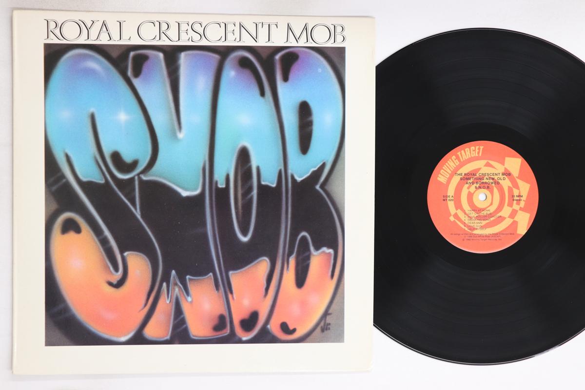 

LP Record ROYAL CRESCENT MOB - Something New, Old And Borrowed MT020 MOVING TARGET 1988 US Rock Used