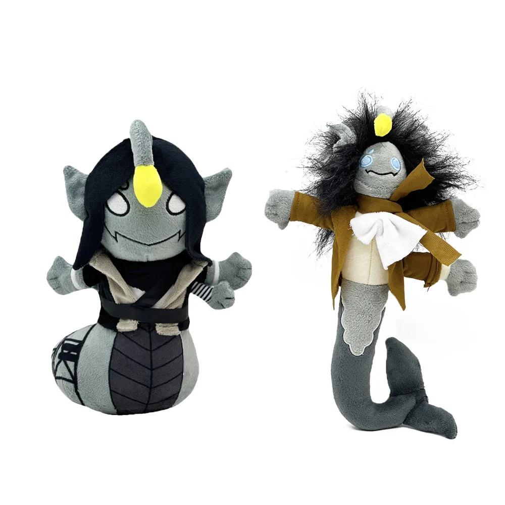 Druck Sebastian Solace Plüschpuppe Cartoon Fischschwanz Tier Plüschtiere Kinder Stoffpuppen Für Weihnachten Geburtstagsgeschenk