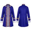 Middle Ages Print Prince Cosplay Costume Coat Halloween Party Performance Stage