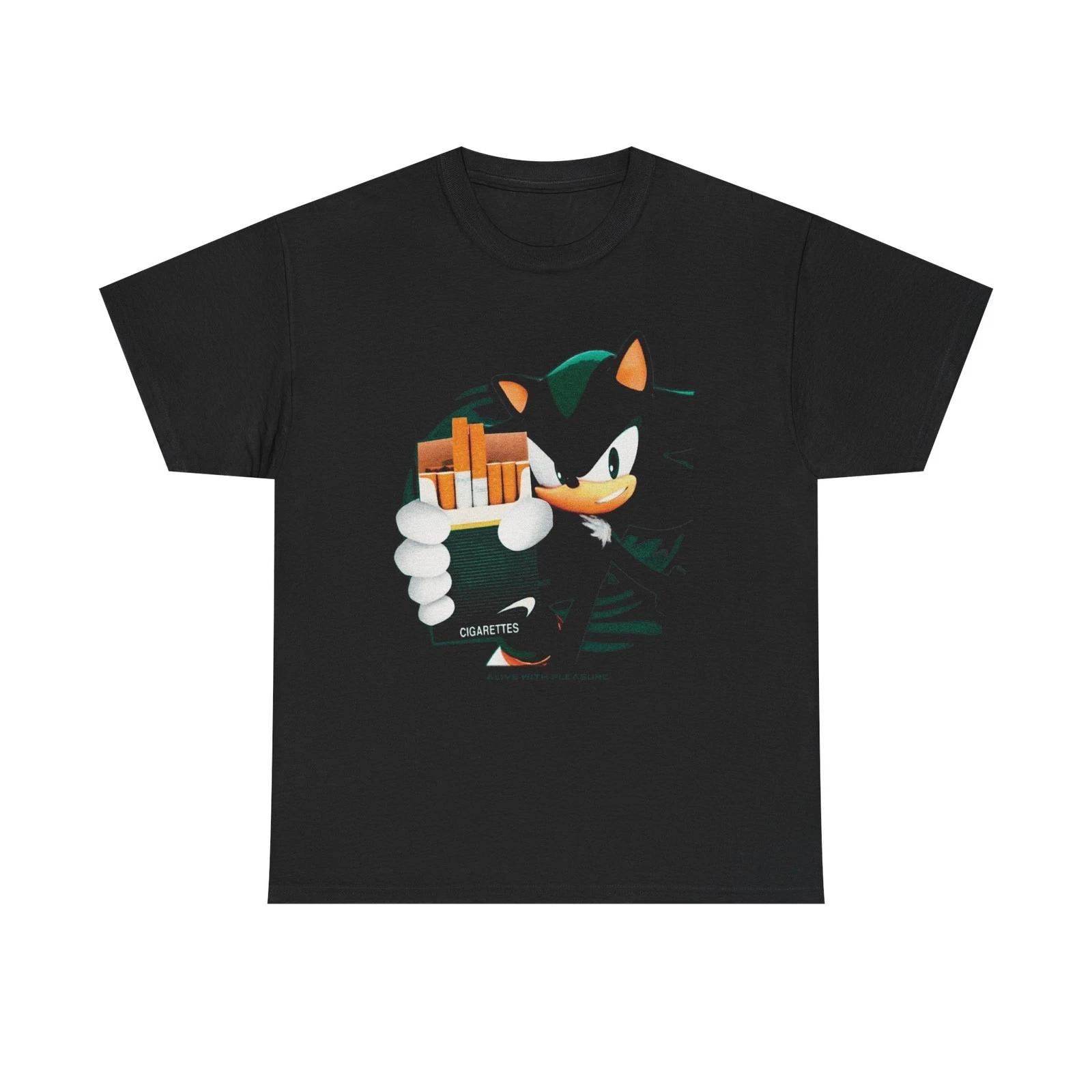 

Sonic the Hedgedog Funny Newport Black Tee 3XL