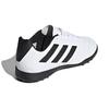 Adidas VII Tf J Abrasion Resistant Low top Kids' Soccer Shoes White Black Children Aged 3 7 Years Old EF7251