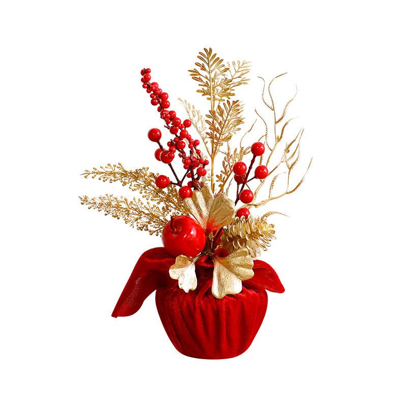 Floral Diy Plastic Home Decor Insert Branches Christmas Festive Setting Supplies