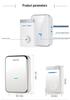 Smart Wireless Self-Powered Doorbell with UK/EU Plug - Dual Music System