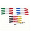 4 PCS Aluminum Decorative Stickers For Car Wheels For Upgrading National Flag Accessories