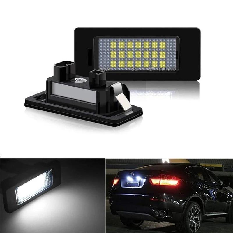 LED License Plate Light 7000K Car Rear Number Plate Light for BMW 3 5 Series E39 E60 E61 E82 E88 E90 E91 E92 F30 F31 F32 F34
