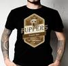 T-shirt da Uomo e da Donna Puppers Birra Essenziale Classico