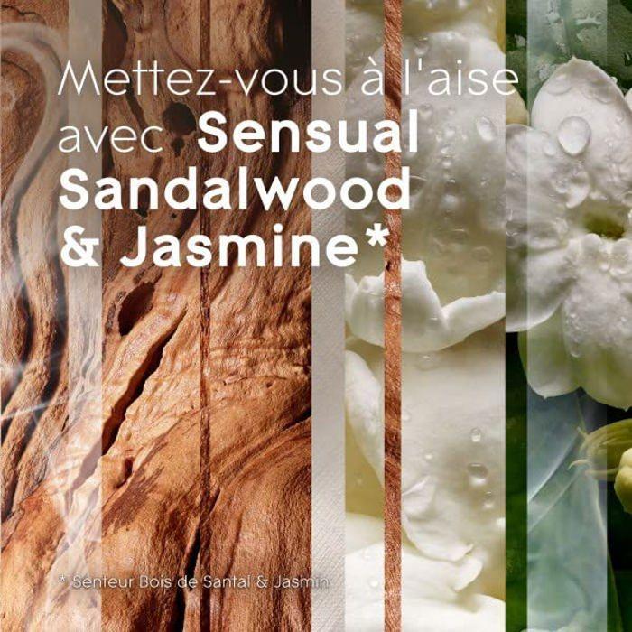 Glade (R) Sense - Spray(TM) Diffuseur Sensual Sandalwood - Jasmine - Infuse Aux Huiles Essentielles