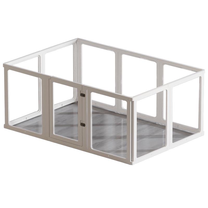 Transparent Acrylic Tall Pet Barrier for Indoor Use - Suitable for Dogs Like Teddy, Bichon, Corgi