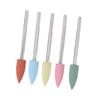 5PCS Silicone Rubber Pedicure Drill Bits Electric Grinding Head Manicure Drill Bits  Pedicure Use