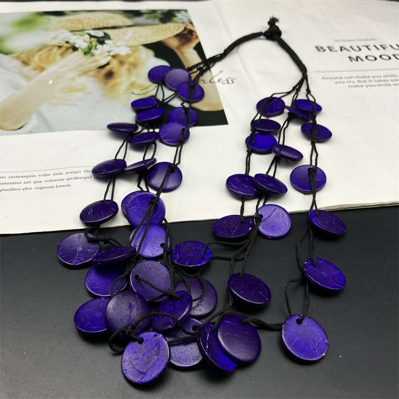 Necklace fashion Retro style Beach Necklace Bohemian Anti-Allergy Ornament