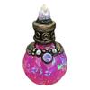 Frasco de Poção de Cristal Poção Mágica da Lua Frasco Decorativo Decoração de Resina Ornamento Mago Frasco Escuro Acessório de Fantasia Cosplay