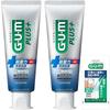 GUM Plus Dental Paste Refreshing Mint 120g X 2 Pack with Bonus Oral Care Product