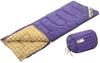 Captain Stag (CAPTAIN STAG) New Folia Envelope-Style Sleeping Bag, 3-Season, Check Pattern, Minimum Temperature 5°C, M-3413