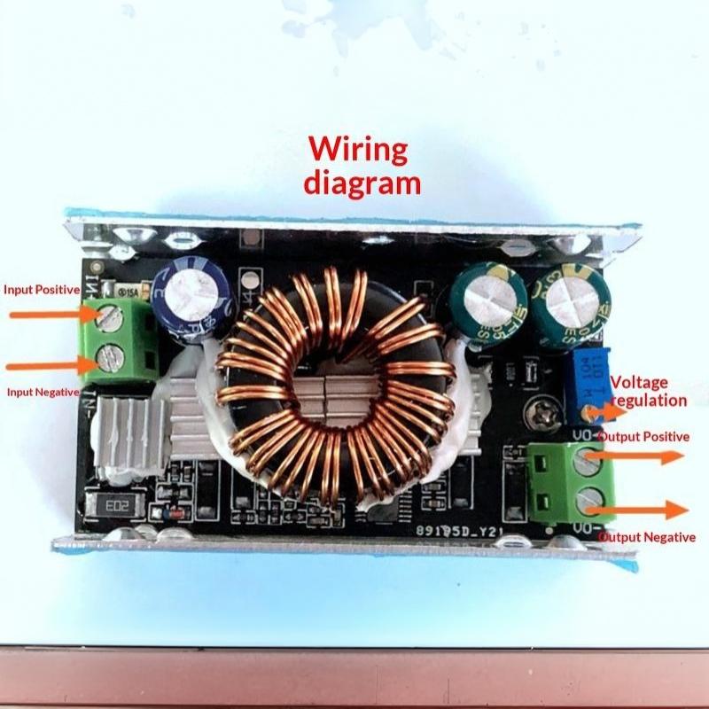 90V 72V 60V 36V Adjustable DC-DC Step Down Power Supply Compact Size Voltage Regulator for Outdoor Power Conversion