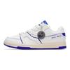 Anta Aoyu Rutschfeste Stoßdämpfende Verschleißfeste Low-Top Skate Schuhe Herren Sneaker Weiß Blau 112248026-3