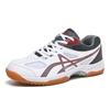Men's 2023 Mesh Badminton & Table Tennis Shoes, Large Size, All-Season Volleyball Sports Shoes for Men & Women.