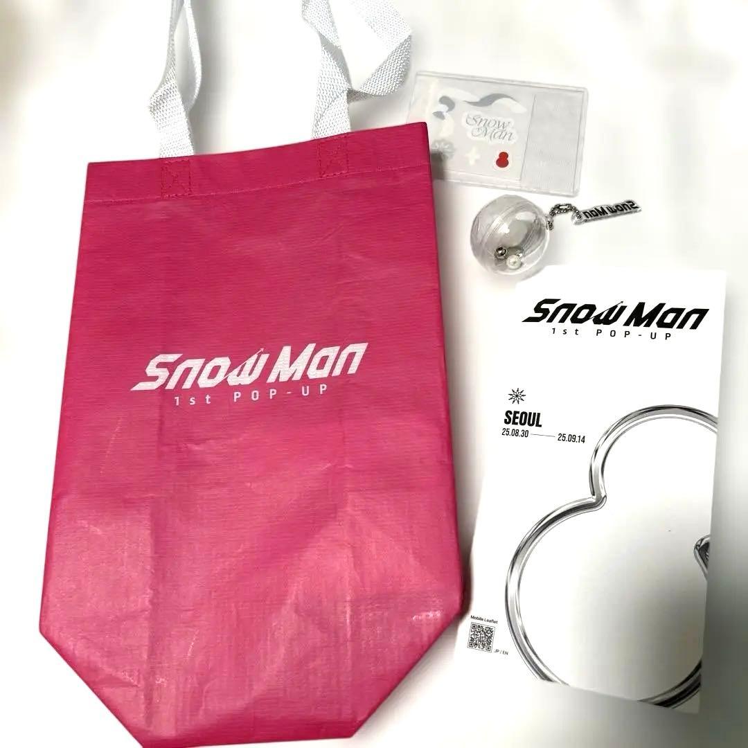 

[USED] Pop-up Snowball Snow Man POPUP Korean admission bonus medical certificate Miyadate Ryo