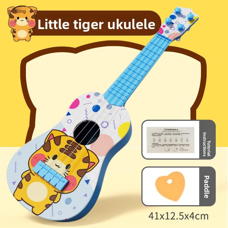 Ukulele Kids Guitar Toys Girls Boys Beginners Mini Guitar Instruments Playing Music Simulation