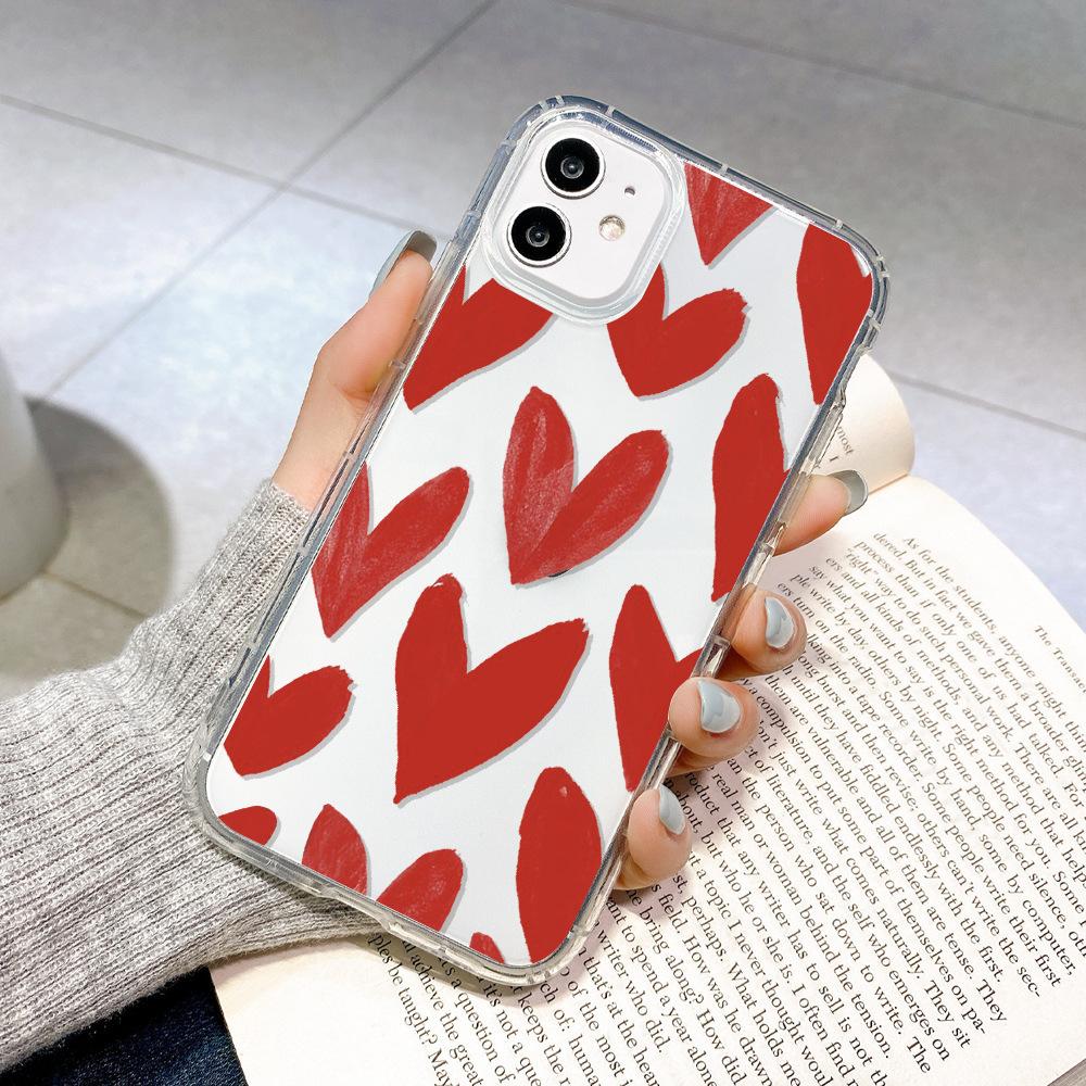 

Анимационный прекрасный телефон для Iphone 14 12 Mini 6s Plus XS Pro 7 XR 11 X Max 6 8 13, мягкий силиконовый прямой чехол Apple 7 Plus (general 8 Plus) убе