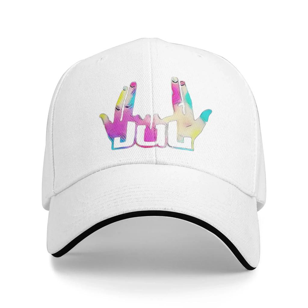 Logo JUL Baseball Caps Casual Rapper Sandwich Cap Unisex Adjustable Caps Hat Travel Gift