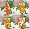 Adorable Plush Cookie Bear Keychain And Bag Charm Soft Toy For Kids And Adults