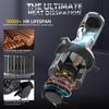 H4 LED Headlight Bulbs, 25000LM 90W Dual-Lens Super Bright LED Headlights Conversion Kit 6000K