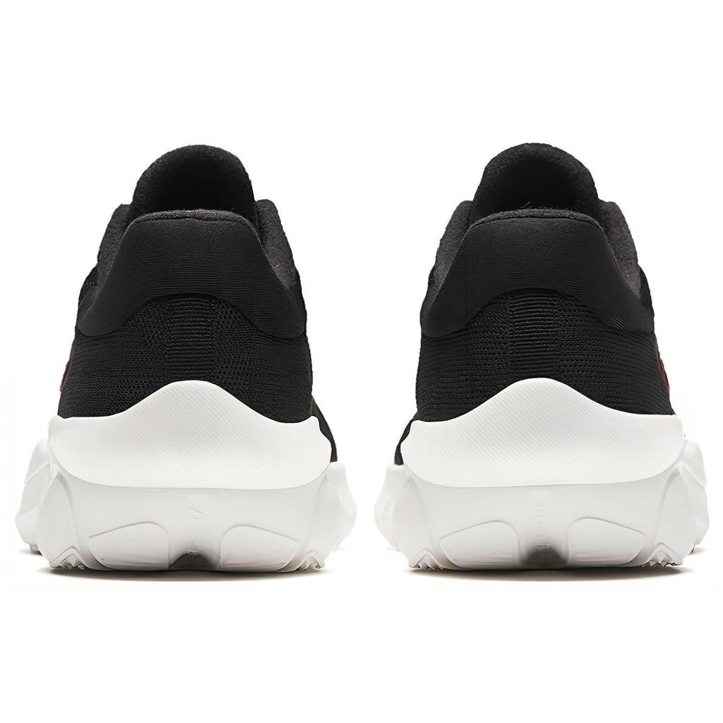 Anta Comfortable Versatile Non-Slip Low-Top Badminton Shoes Men Shoes Black Red 112347790-2